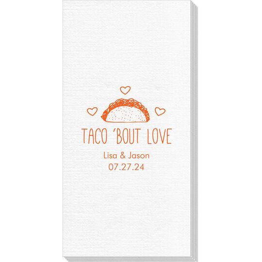 Taco Bout Love Deville Guest Towels